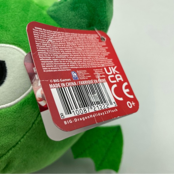 Roblox Big Games Pet Simulator X Santa Dragon Holiday Christmas Plush With Tag - Picture 10 of 12